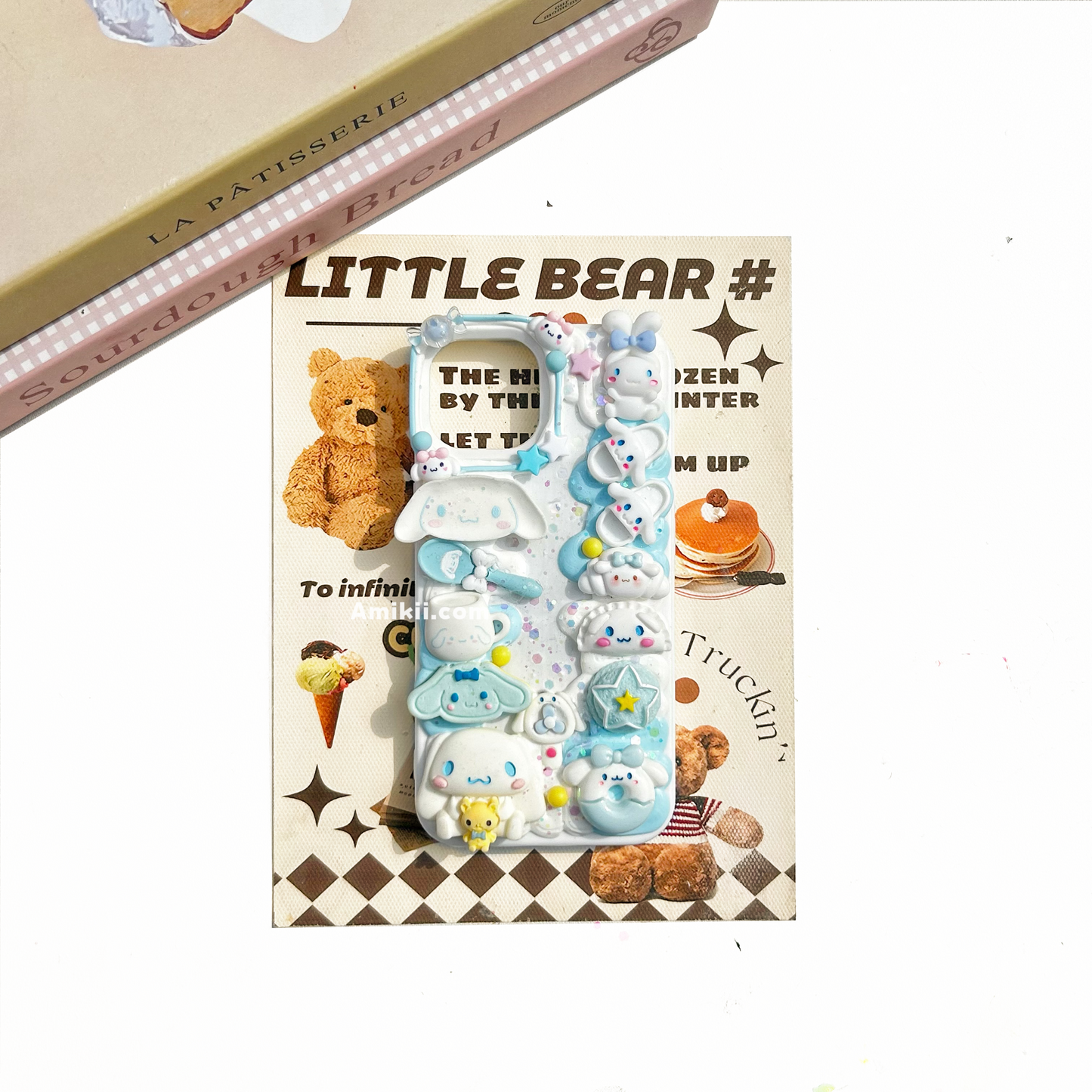 Sanrio Chubby Decoden Cream Phone Case iPhone Samsung Google Case