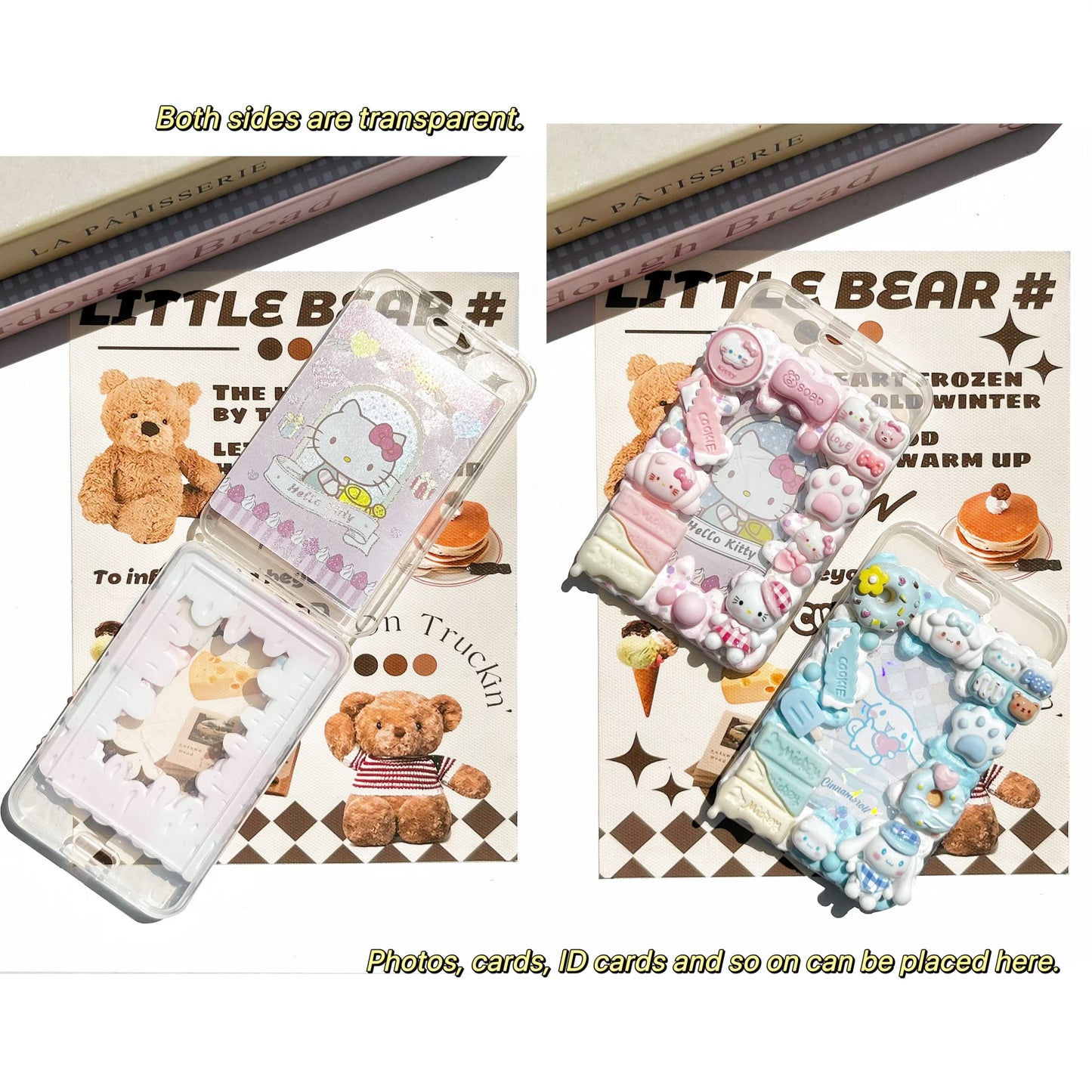 Sanrio transparent background card sleeve