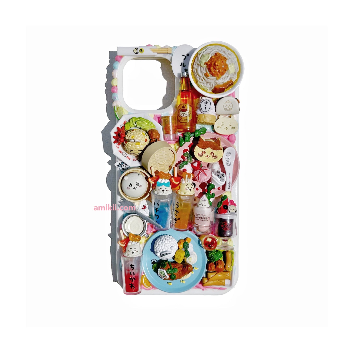 【Limited edition】Rement Chiikawa Decoden Cream Phone Case iPhone Samsung Google Case