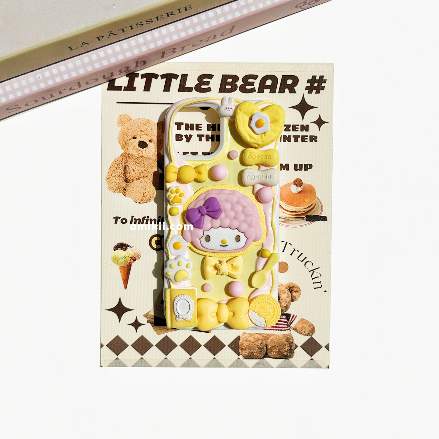 Sanrio Cookies Decoden Cream Phone Case iPhone Samsung Google Case