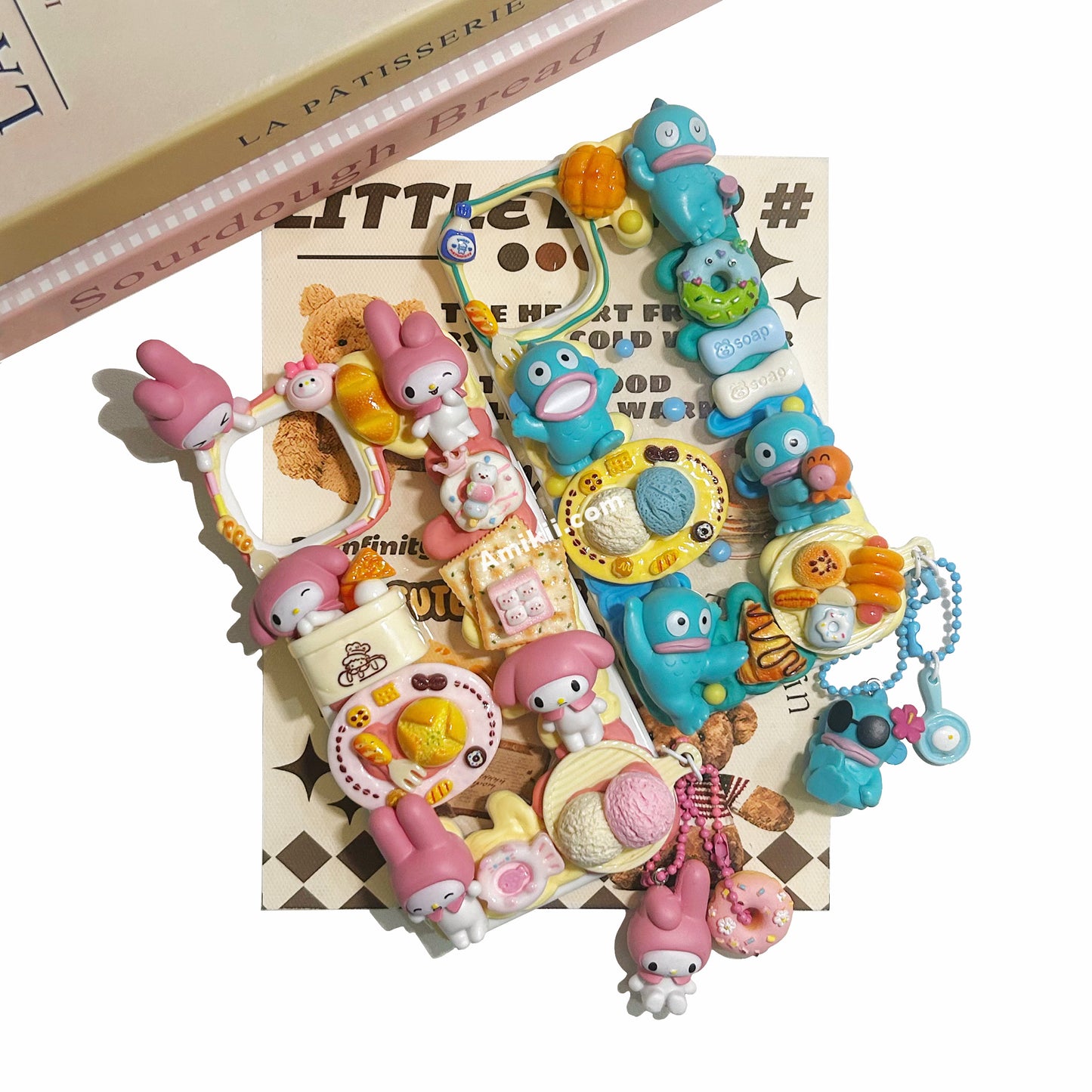 Melody / Hangdonyu Food Decoden Cream Phone Case iPhone Samsung Case