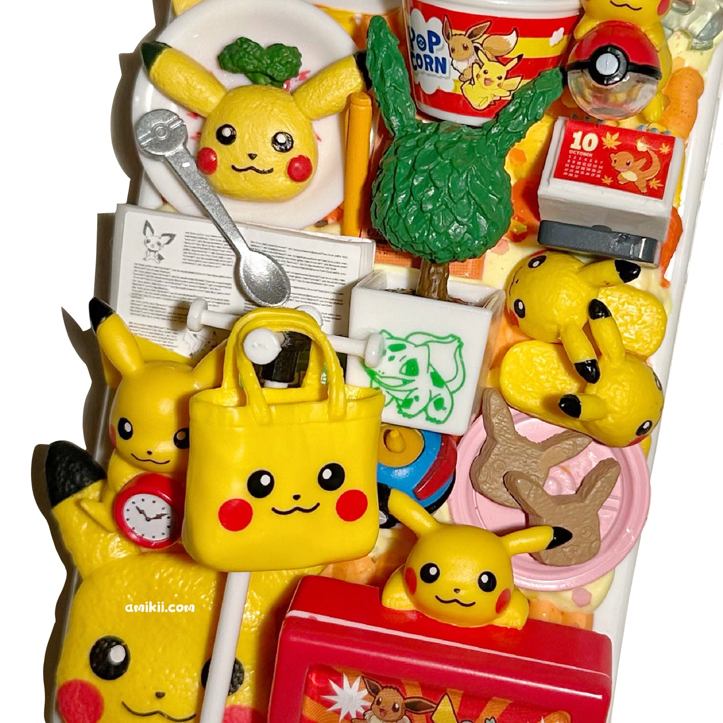 【Limited edition】Rement Pokemon Food Decoden Cream Phone Case iPhone Samsung Google Case