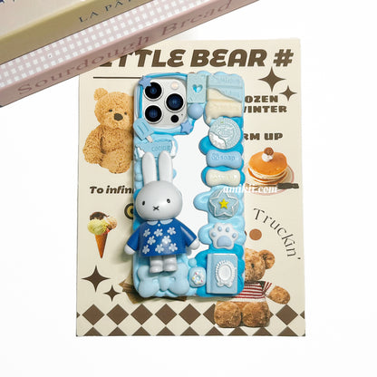 Miffy Decoden Cream Phone Case iPhone Samsung Google Case