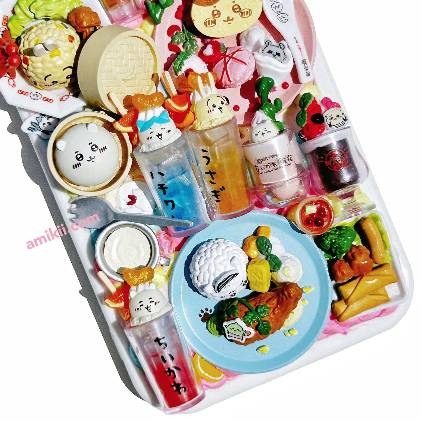 【Limited edition】Rement Chiikawa Decoden Cream Phone Case iPhone Samsung Google Case