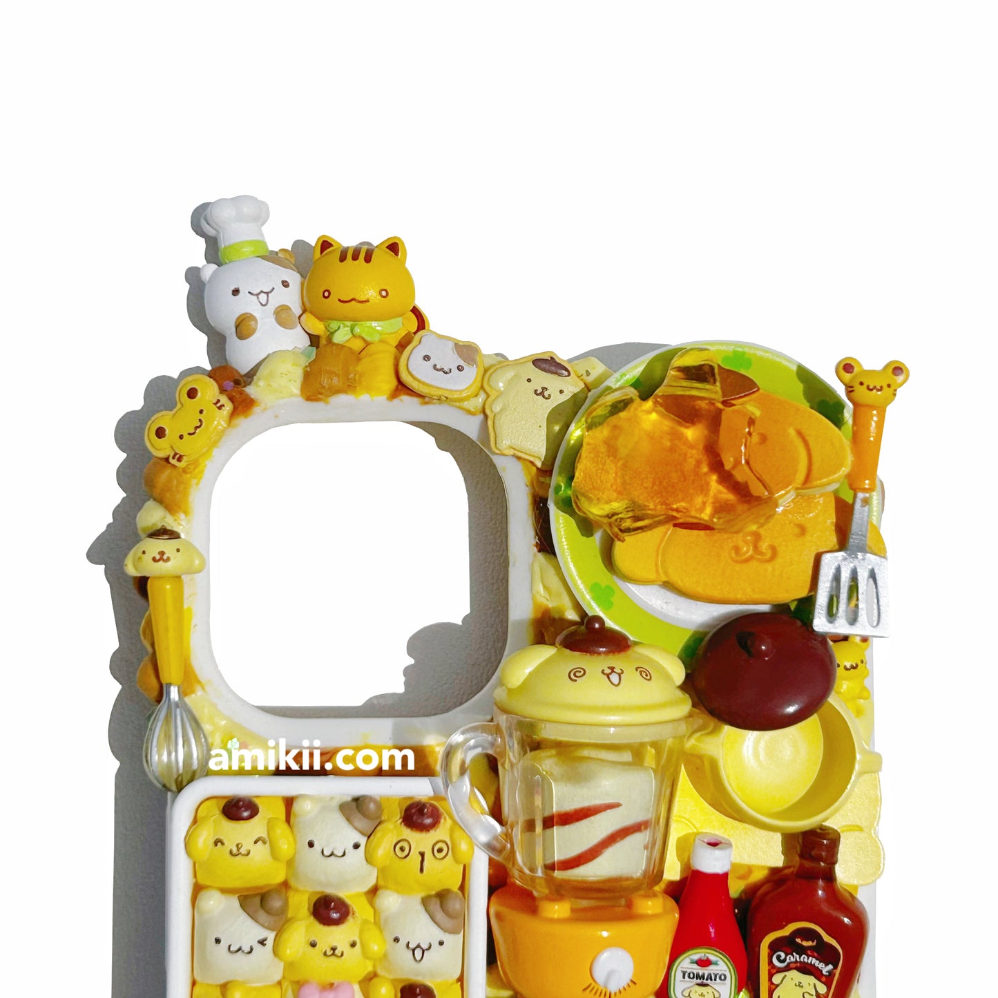 【Limited edition】Rement Pompom Purin Food Decoden Cream Phone Case iPhone Samsung Google Case