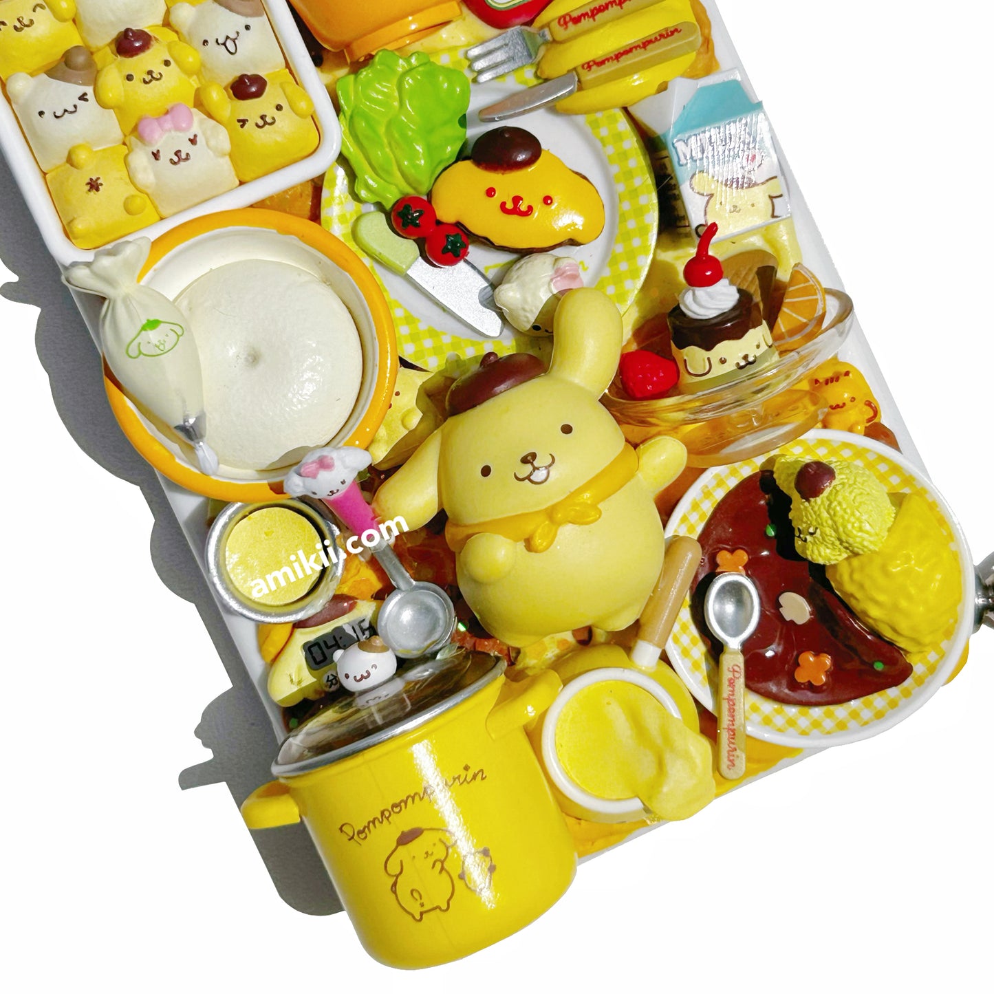 【Limited edition】Rement Pompom Purin Food Decoden Cream Phone Case iPhone Samsung Google Case