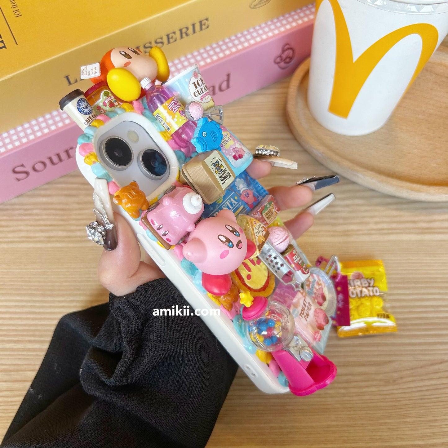 【Limited edition】Rement Kirby Decoden Cream Phone Case iPhone Samsung Google Case