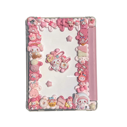 ピンクのiPadケース