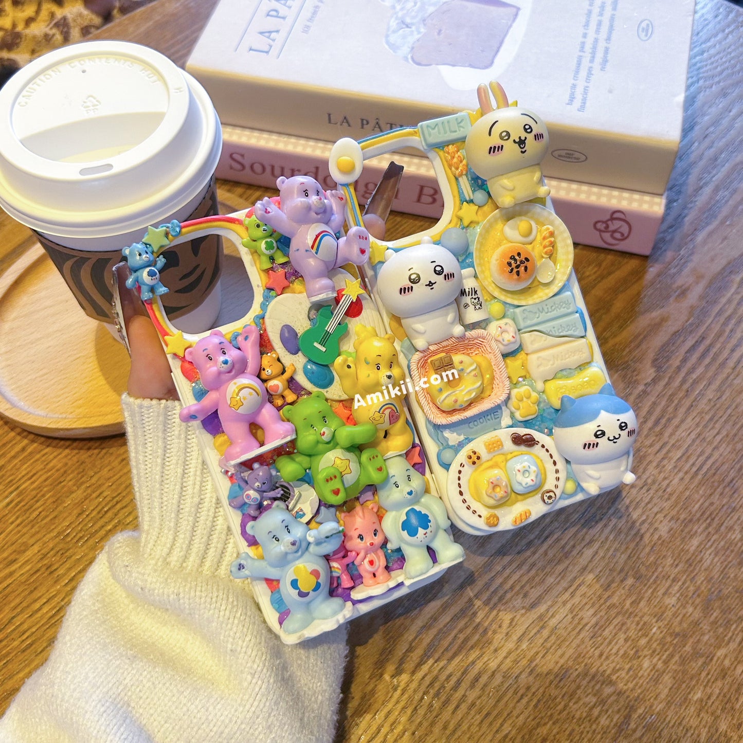 Care Bear / Chiikawa Decoden Cream Phone Case iPhone Samsung Case
