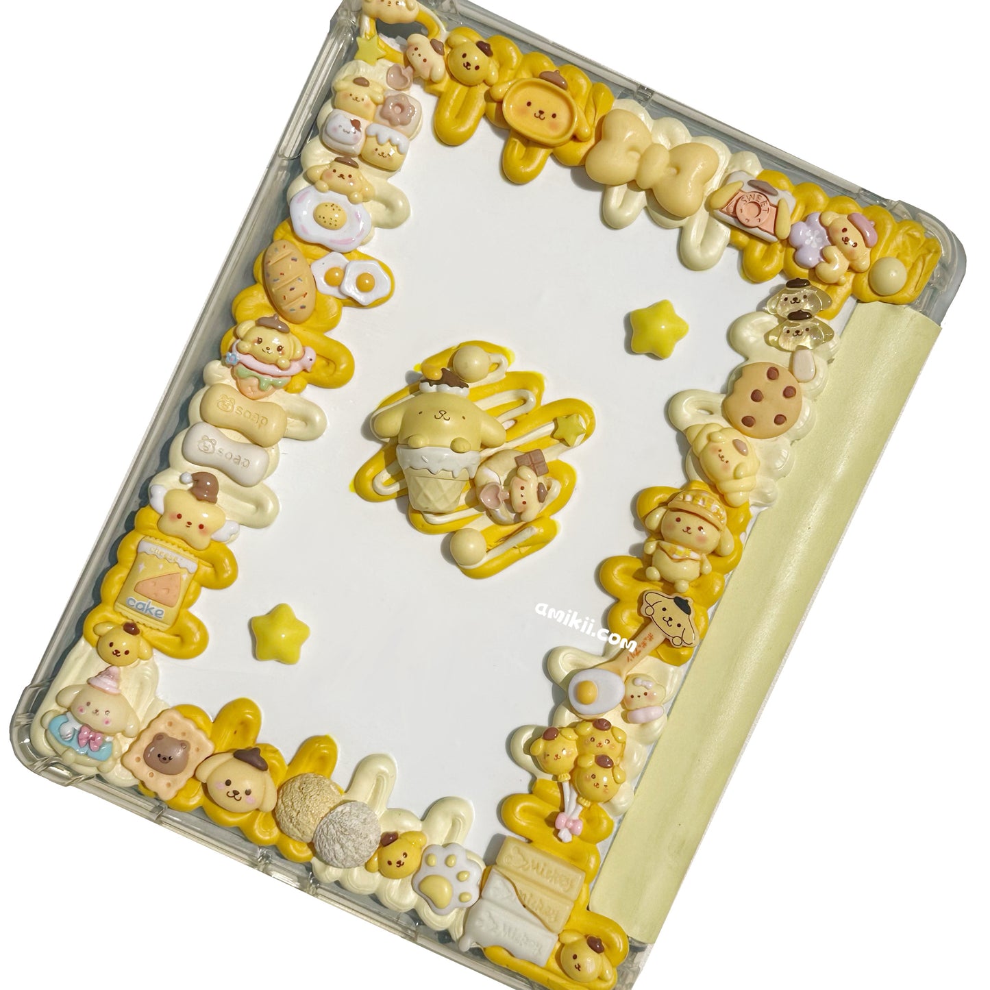 ピンクのiPadケース