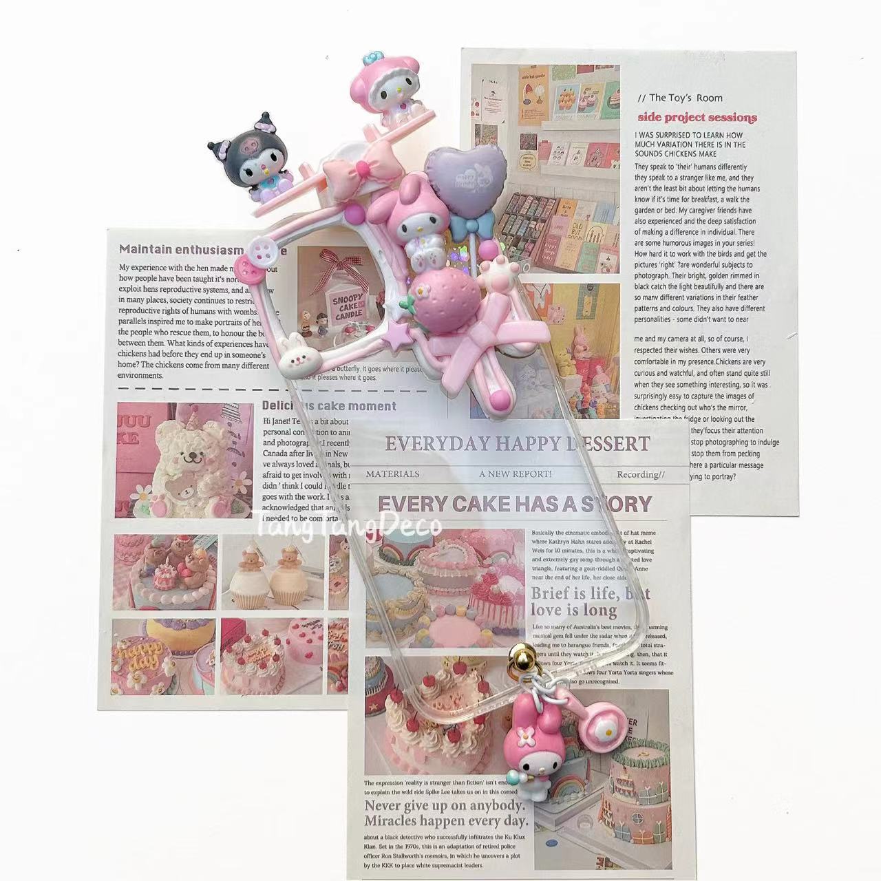 クロミとメロディの携帯ケース