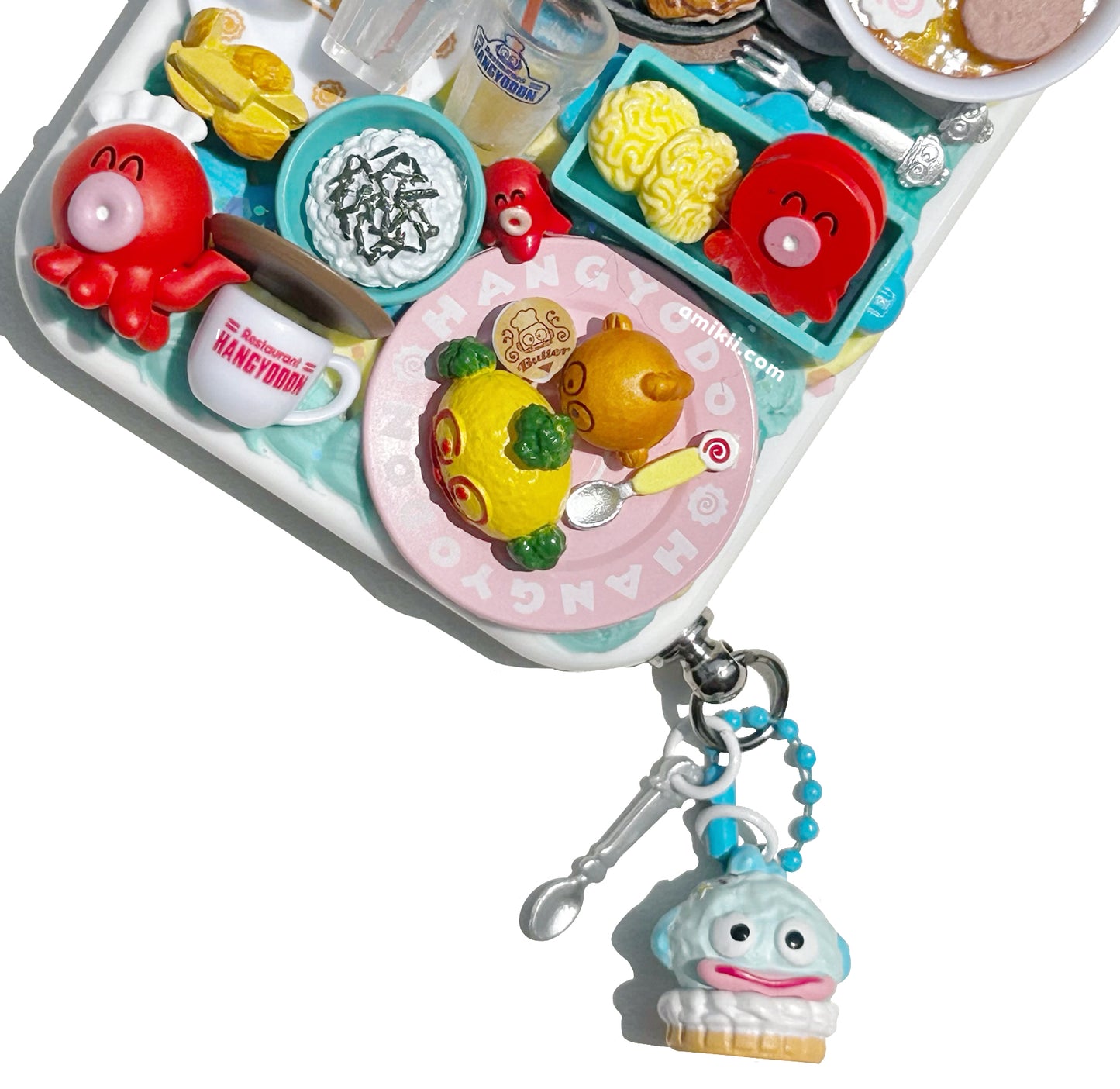 【Limited edition】Rement Hangyodon Food Decoden Cream Phone Case iPhone Samsung Google Case