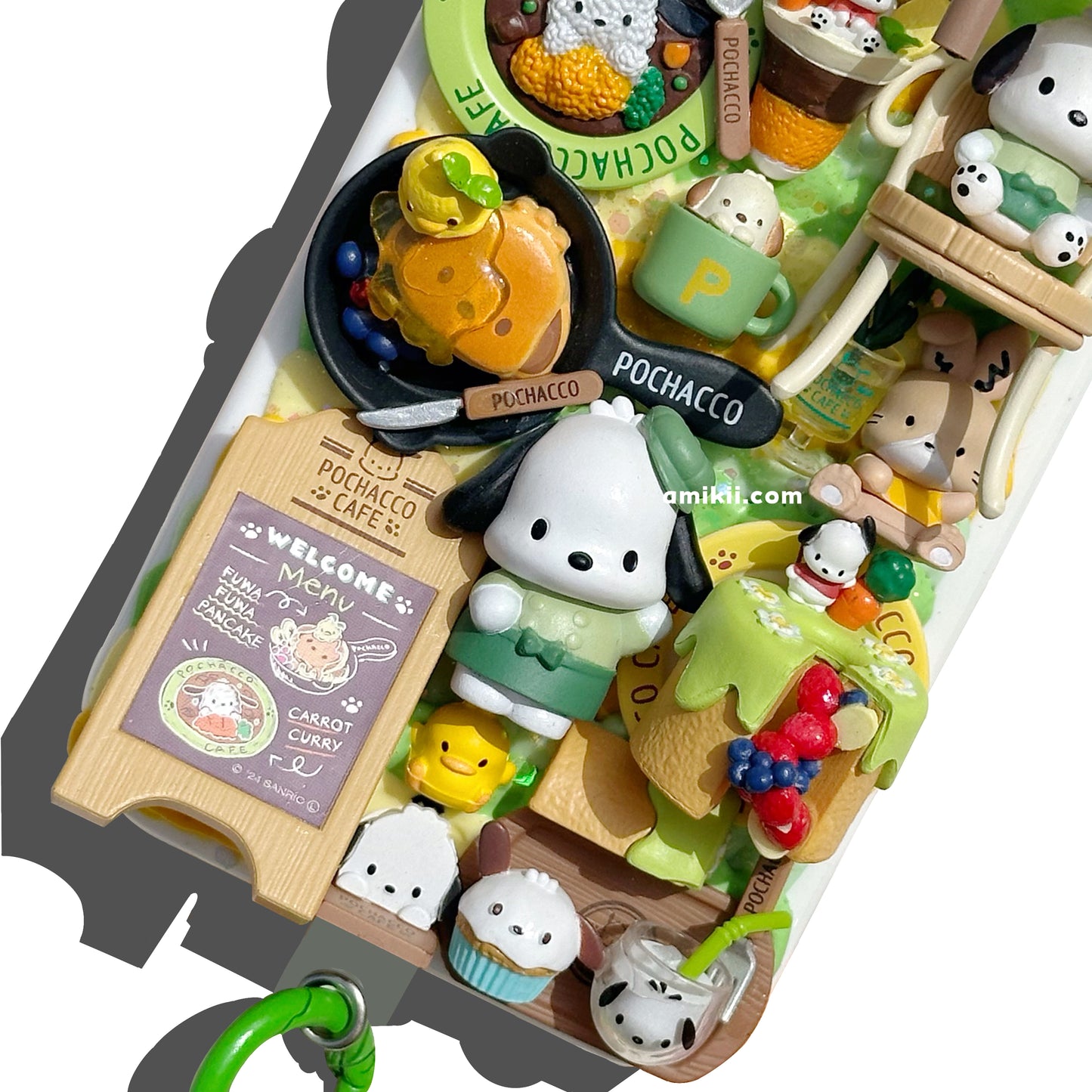 【Limited edition】Rement Pochacco food Decoden Cream Phone Case iPhone Samsung Google Case