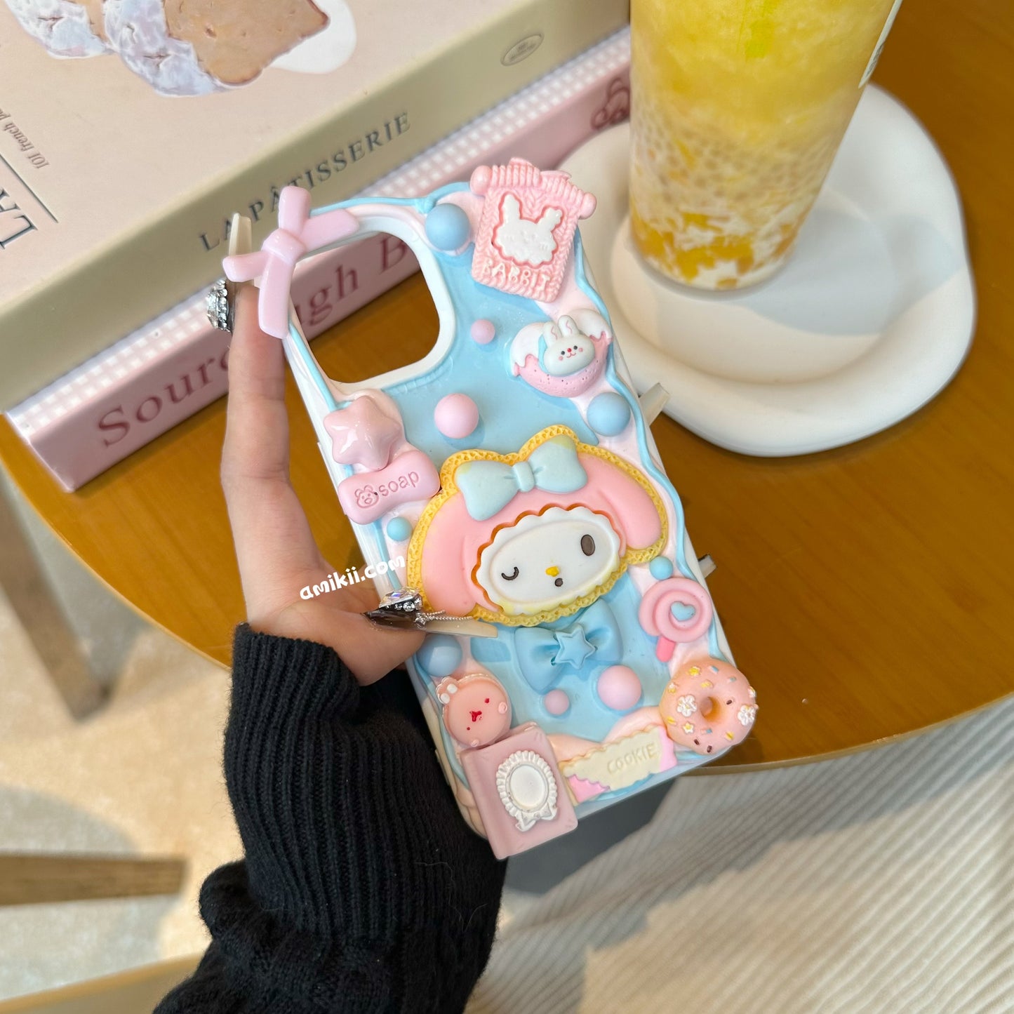 Sanrio Cookies Decoden Cream Phone Case iPhone Samsung Google Case