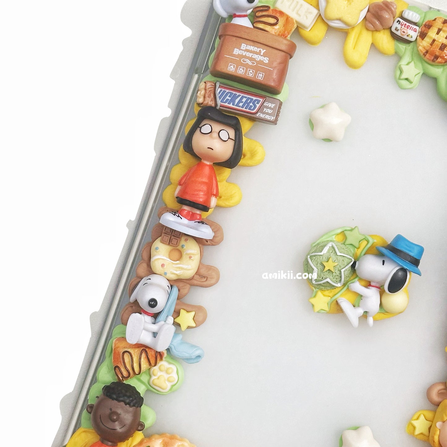 Snoopy Decoden Table Case iPad Samsung