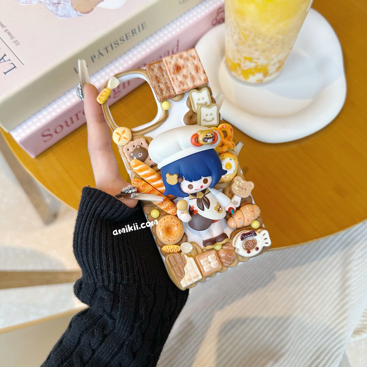 Genshin Impact Pop Mart Doll Decoden Cream Phone Case iPhone Samsung