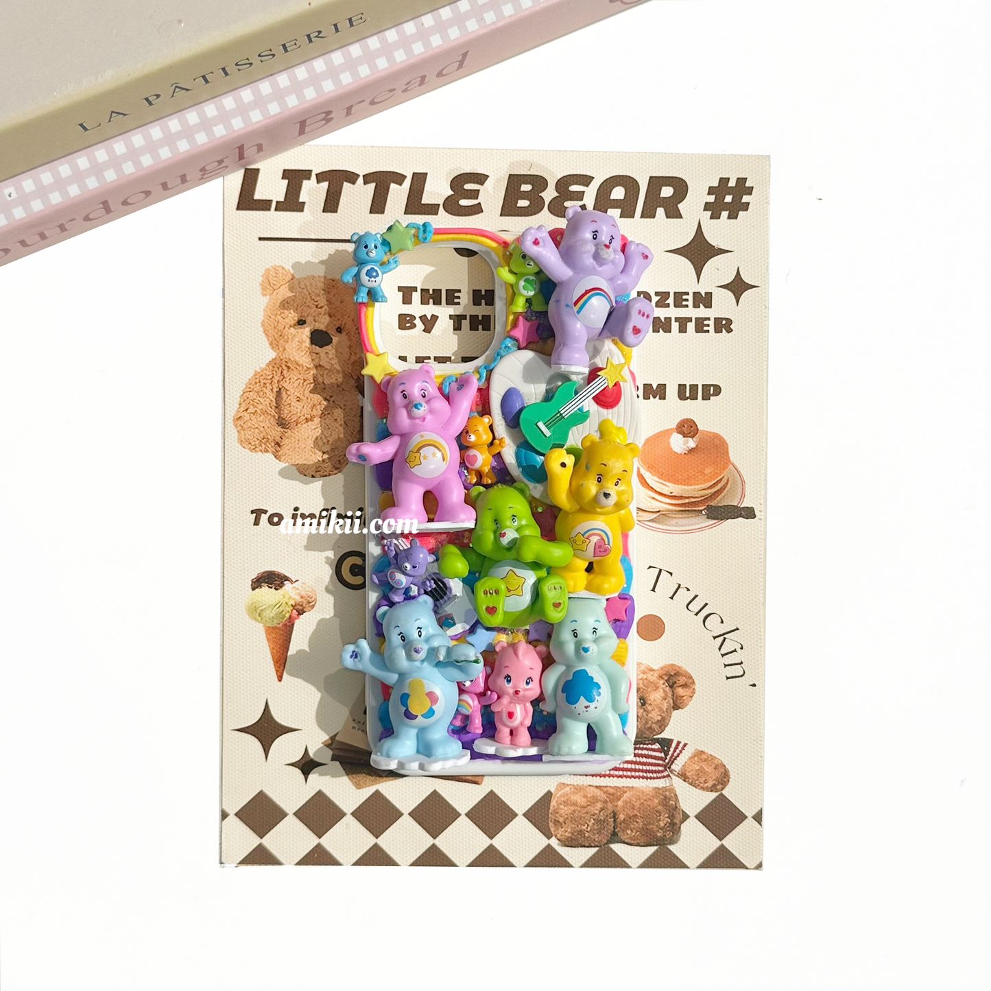 Care Bear / Chiikawa Decoden Cream Phone Case iPhone Samsung Case