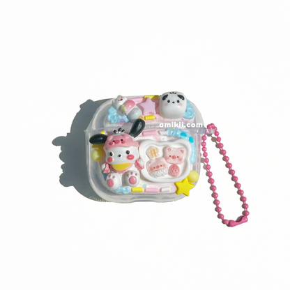 Pochacco food and Hello Kitty Airpod case