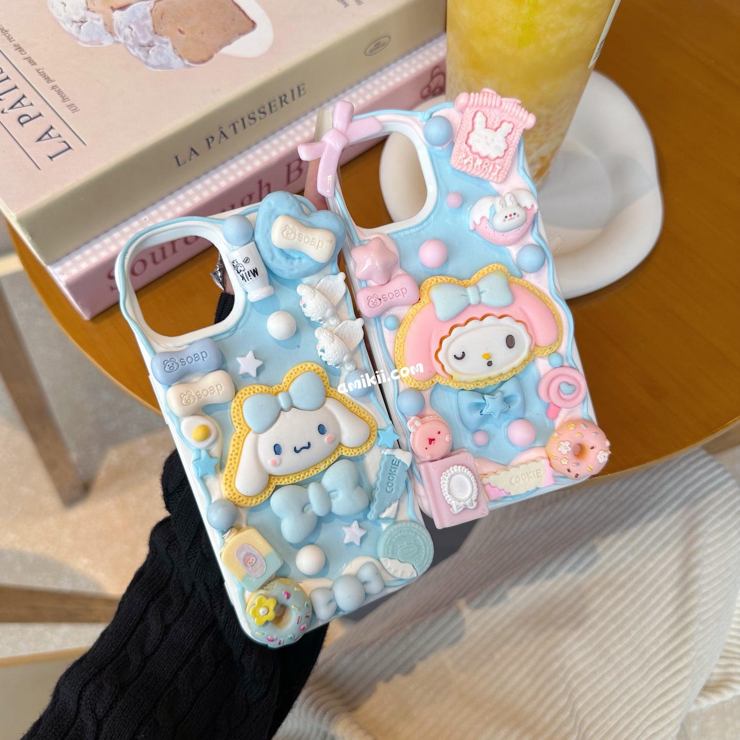 Sanrio Cookies Decoden Cream Phone Case iPhone Samsung Google Case