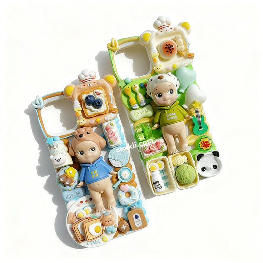 Sonny Angle Puppy Decoden Cream Phone Case iPhone Samsung Google Case