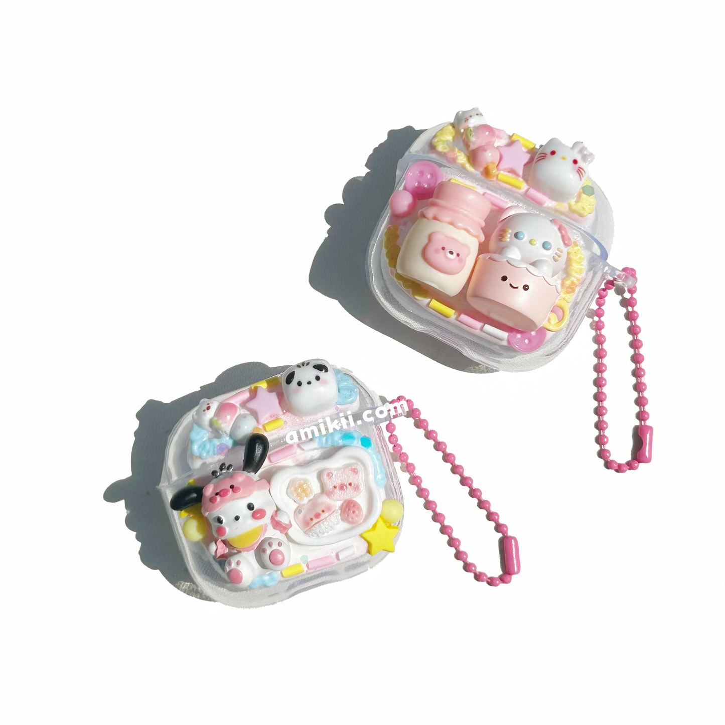 Pochacco food and Hello Kitty Airpod case