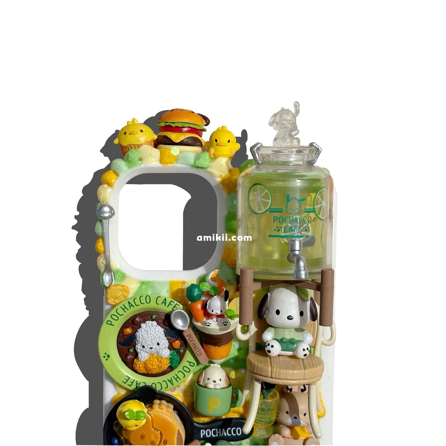 【Limited edition】Rement Pochacco food Decoden Cream Phone Case iPhone Samsung Google Case