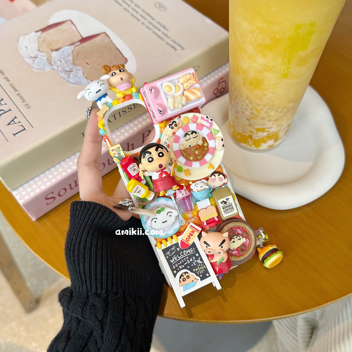 【Limited edition】Rement Crayon ShinChan Decoden Cream Phone Case iPhone Samsung Google Case
