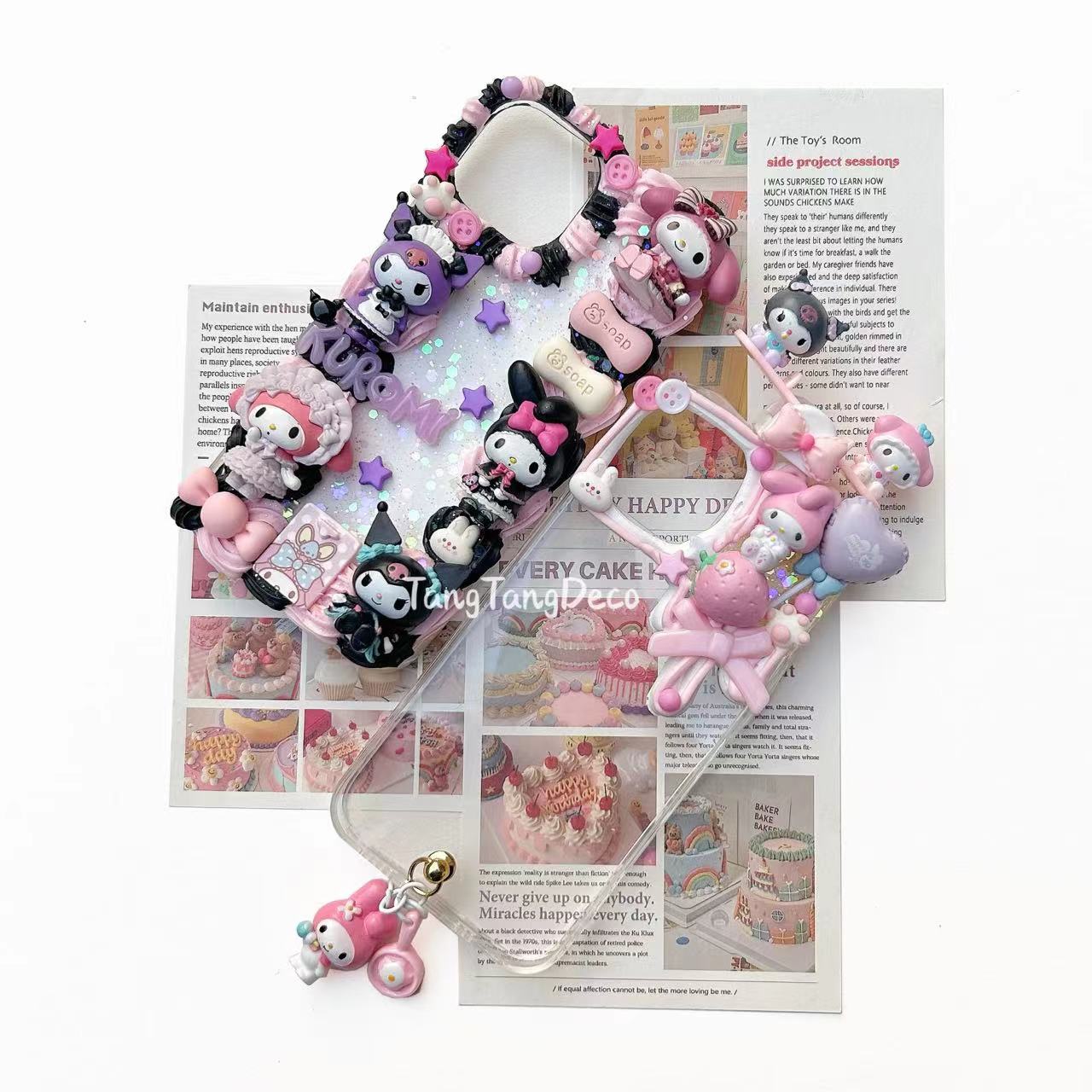 クロミとメロディの携帯ケース