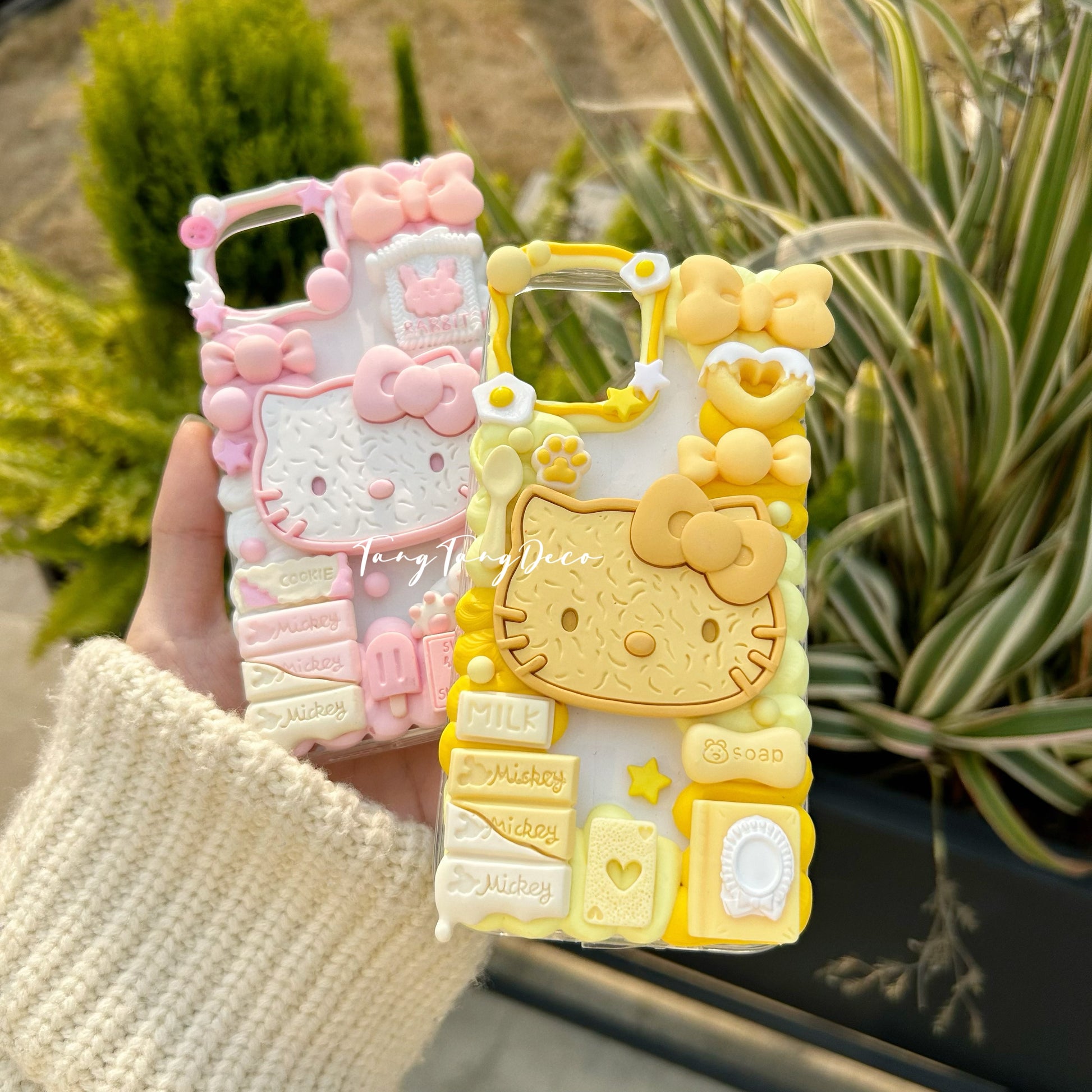 HelloKitty Cookie Decoden Cream Phone Case iPhone Samsung Google Case Amikii HelloKitty Cookie Decoden Cream Phone Case iPhone Samsung Google Case Amikii